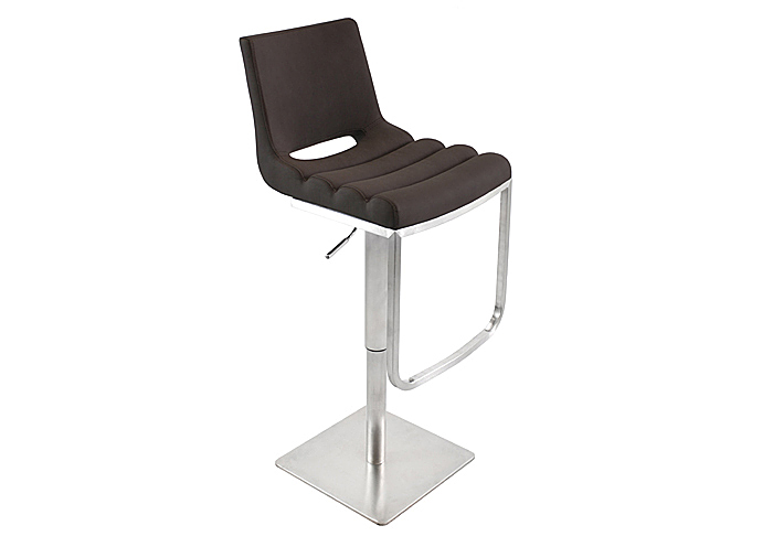 Espresso Ripple Barstool,Lumisource