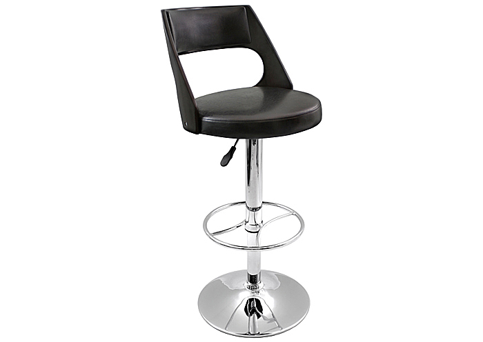Presta Barstool - Wenge Wood,Lumisource