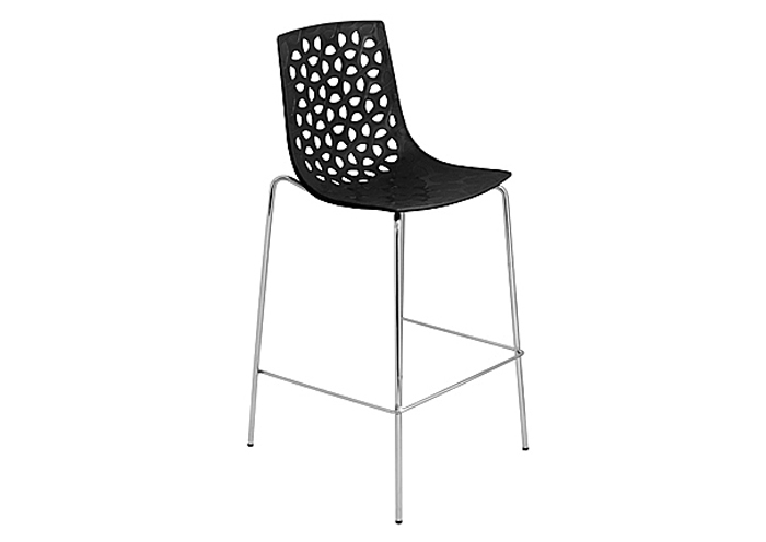 Lola Barstool - Black,Lumisource
