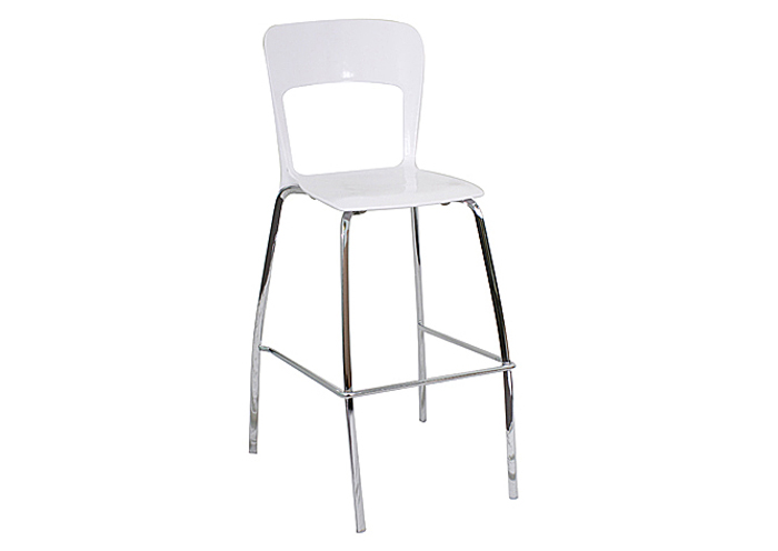 Tone Barstool - White,Lumisource