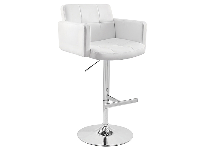 Stout Barstool - White,Lumisource
