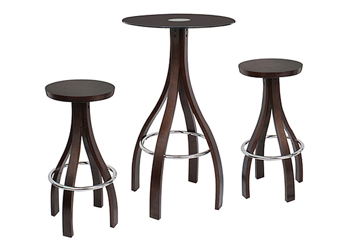 Champagne Bar Set - Wenge,Lumisource