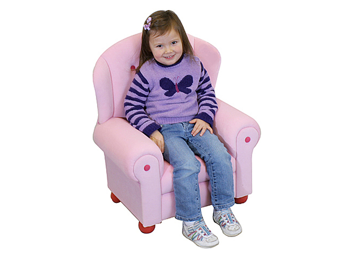 Kids' Arm Chair - Pink,Lumisource