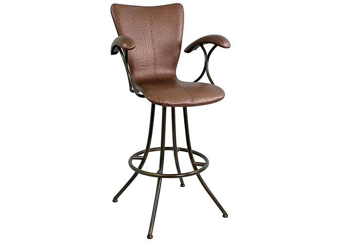 Ostrich Bar Chair - Brown,Lumisource