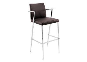 Image for Hitchcock Barstool Brown