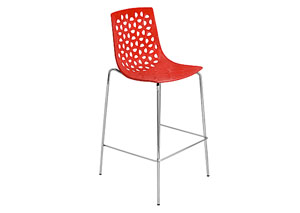 Image for Lola Barstool - Red