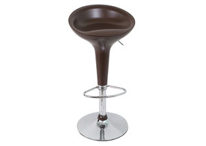Image for Scooper Barstool - Brown