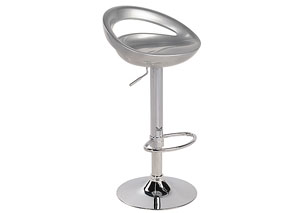 Image for Swizzle Barstool - Silver
