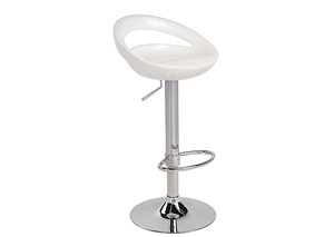 Image for Swizzle Barstool - White
