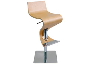 Image for Wood Viva Barstool - Natural