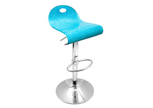 Image for Turquoise Shimmer Barstool