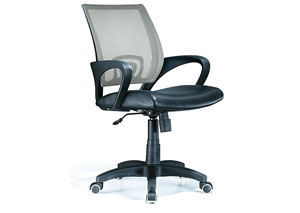 Officer Office Chair - Silver