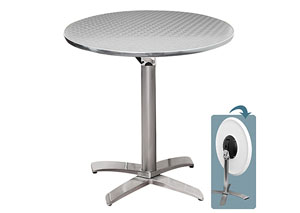 Image for Cafe Dinette Table - Silver Swirl
