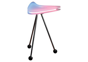 Image for Boomerang Table - Pink/Blue
