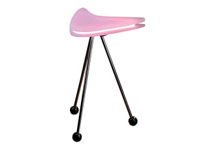 Image for Boomerang Table - Pink