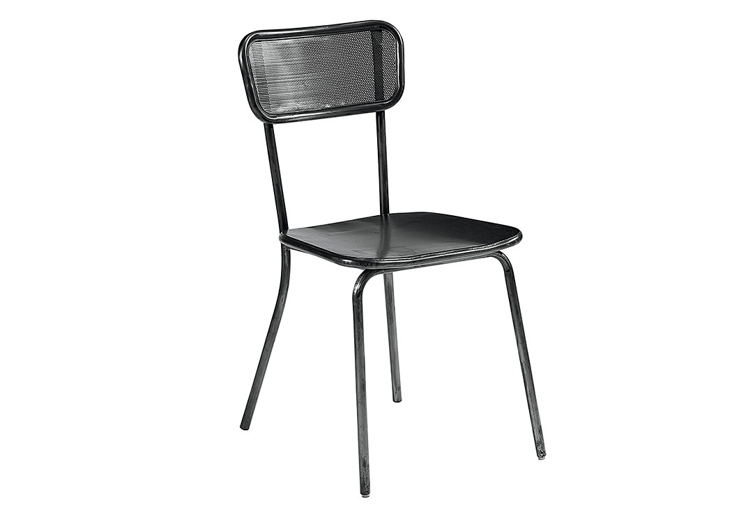 Method Mesh-Back Chair, Stock Metal Finish  (Set of 2),Magnolia Home
