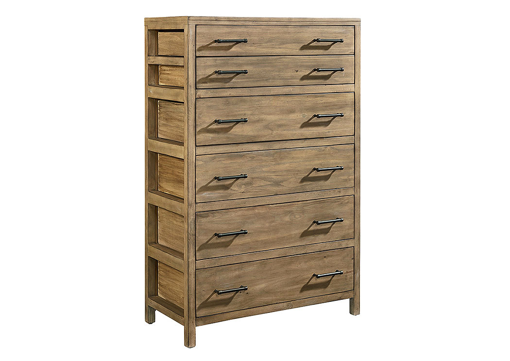 Scaffold 6-Drawer Chest, Salvage Finish,Magnolia Home