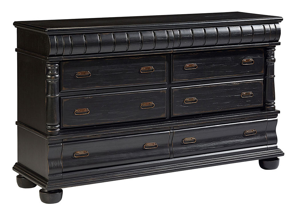 Cooper 6-Drawer Dresser, Chimney Finish,Magnolia Home