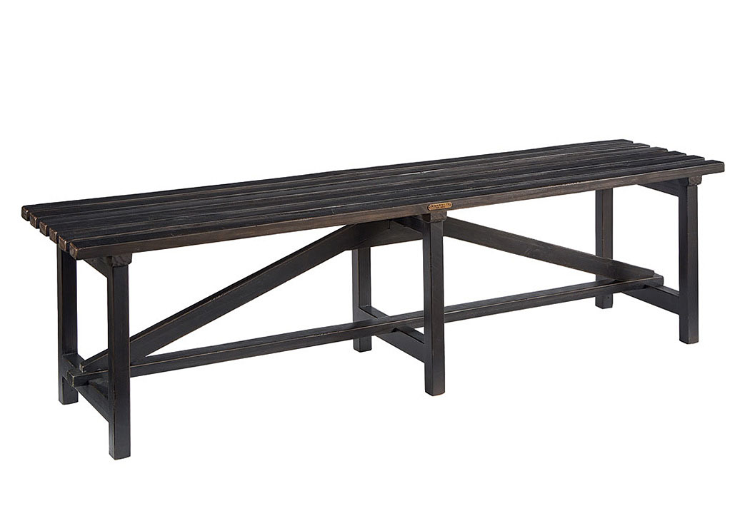 Open Slat Bench, Chimney Finish,Magnolia Home
