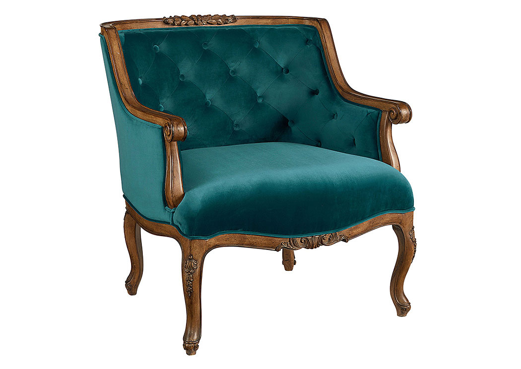 Bloom Teal Chair,Magnolia Home