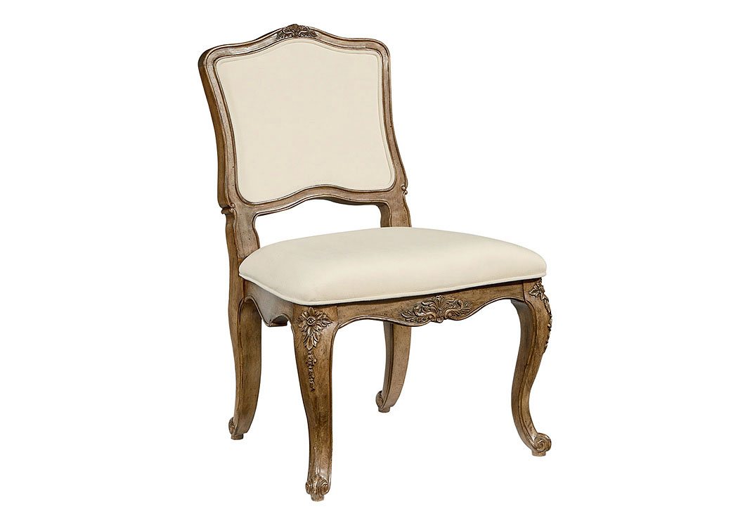 Flora Accent Chair, Alabaster,Magnolia Home