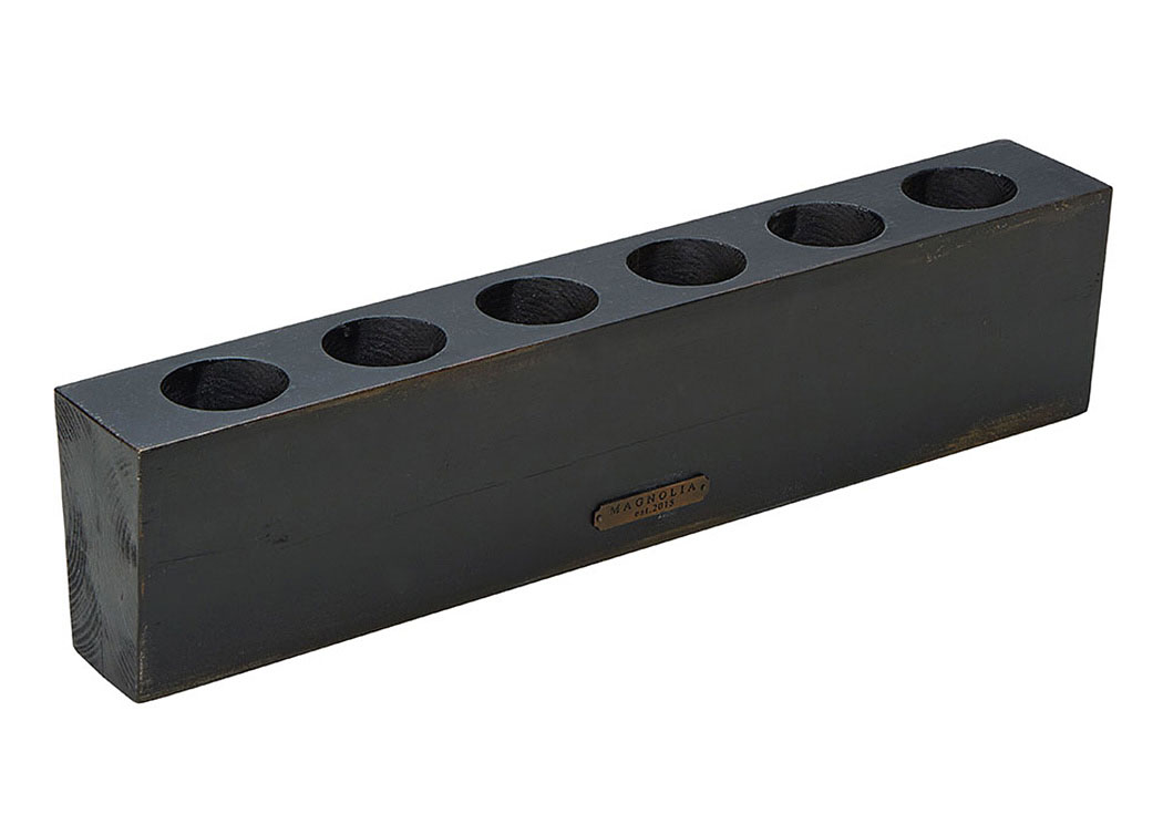 Sugar Mold Pen Holder, Chimney Finish (6 Holes),Magnolia Home