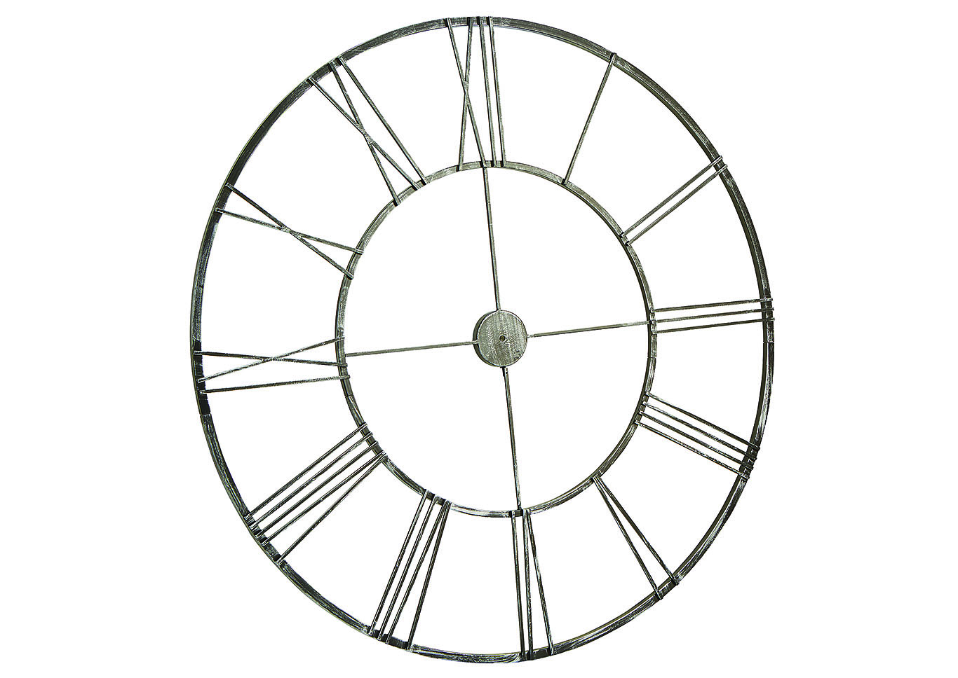 Infinity Silver Finish Clock Frame,Magnolia Home