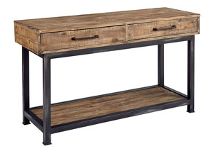 Image for Pier & Beam Console Table, Salvage Finish