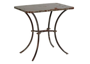 Image for Lulu Side Table. Stock Metal Finish