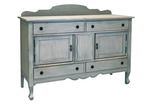 Silhouette Dove Grey Sideboard