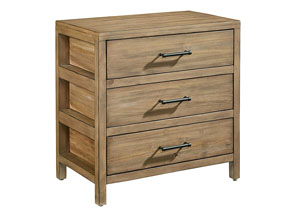 Image for Scaffold 3-Drawer Nightstand, Salvage Finish