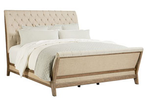 Image for Camion Upholstered Queen Bed, Ranch Finish
