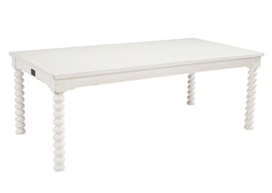 Image for Spool Leg 7' Jo's White Dining Table