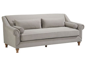Image for Rose Hill Flannel Sofa w/2 Square & 2 Round Pillows