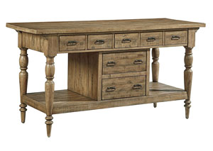 Image for Province Kitchen Island, Salvage Finish