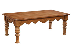 Scallop Bench Coffee Table Renaissance Philadelphia PA