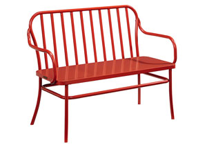 Image for Park Bench, Coral Finish