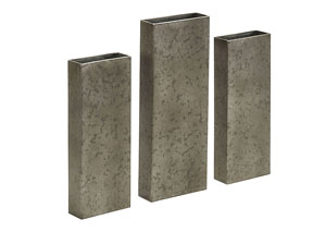Image for Metal Hanging Pockets (Set Of 3)