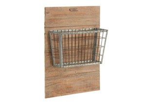 Image for Wood Hanging Letterbox