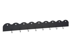 Image for Schoolhouse Coat Rail,  Jo's Black