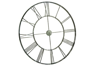 Image for Infinity Silver Finish Clock Frame
