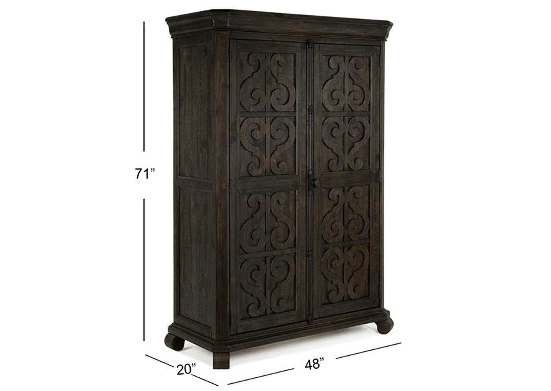 Bellamy Peppercorn Door Chest,Magnussen