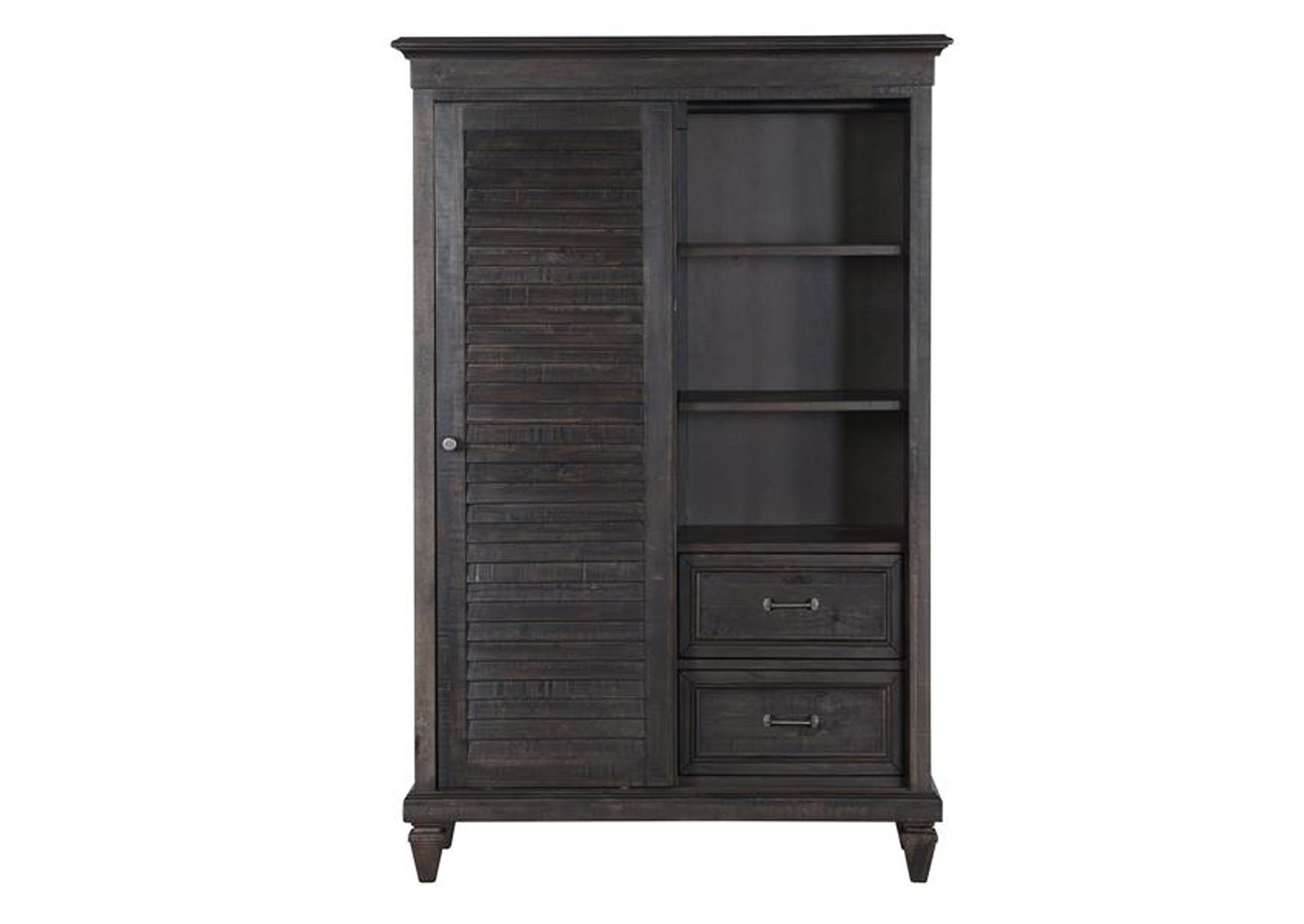 Calistoga Weathered Charcoal Gentleman's Chest,Magnussen