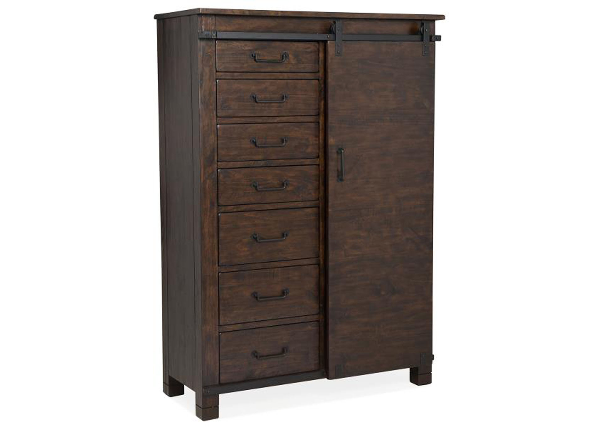 Pine Hill Rustic Pine Door Chest,Magnussen