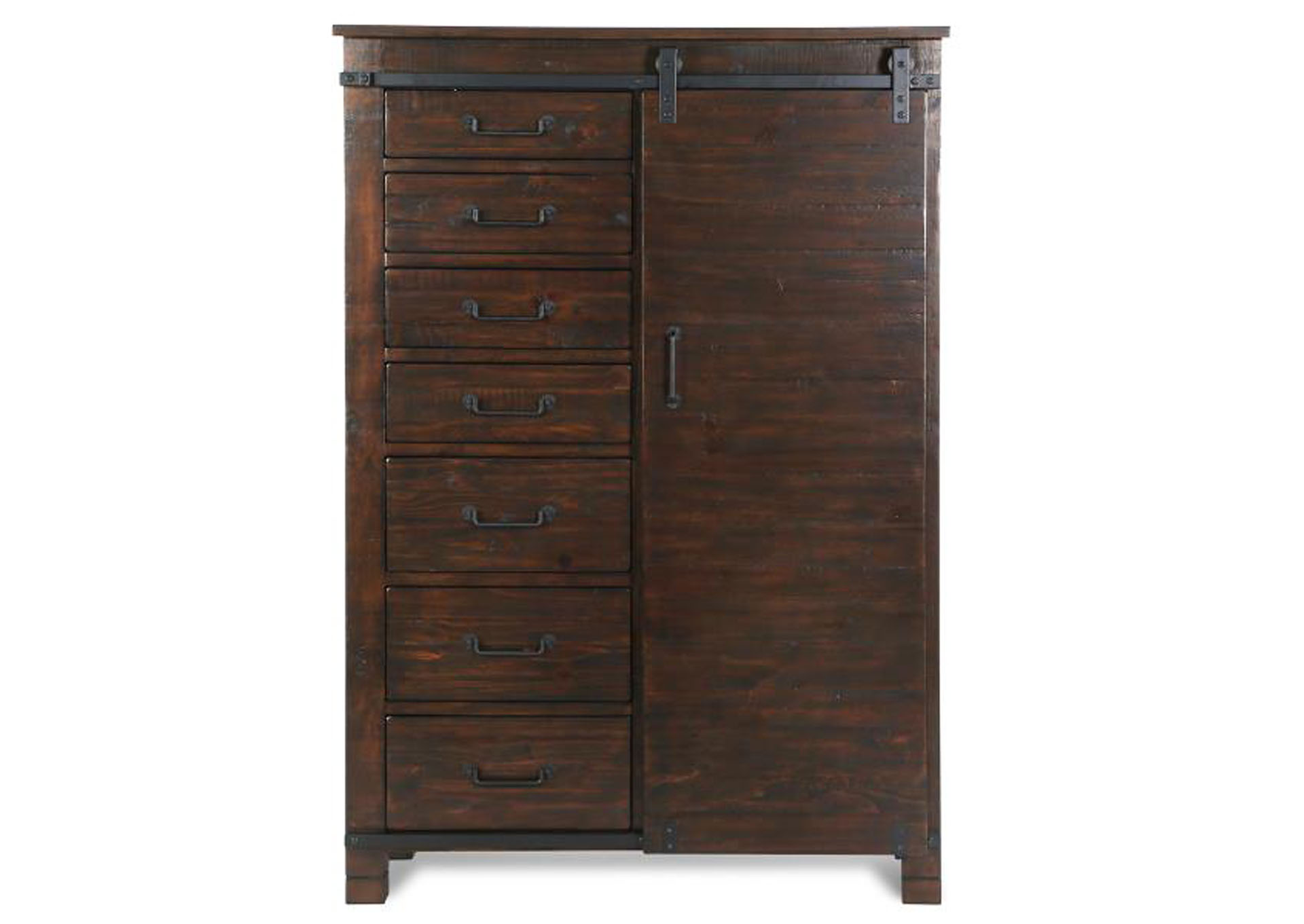 Pine Hill Rustic Pine Door Chest,Magnussen