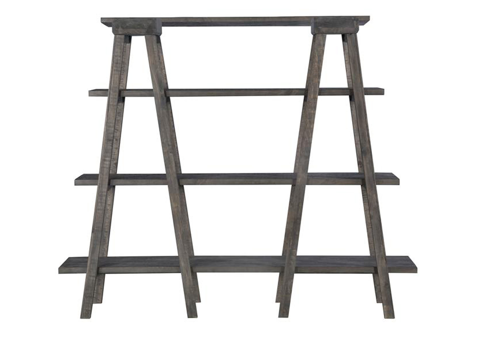 Sutton Place Weathered Charcoal Bookshelf,Magnussen
