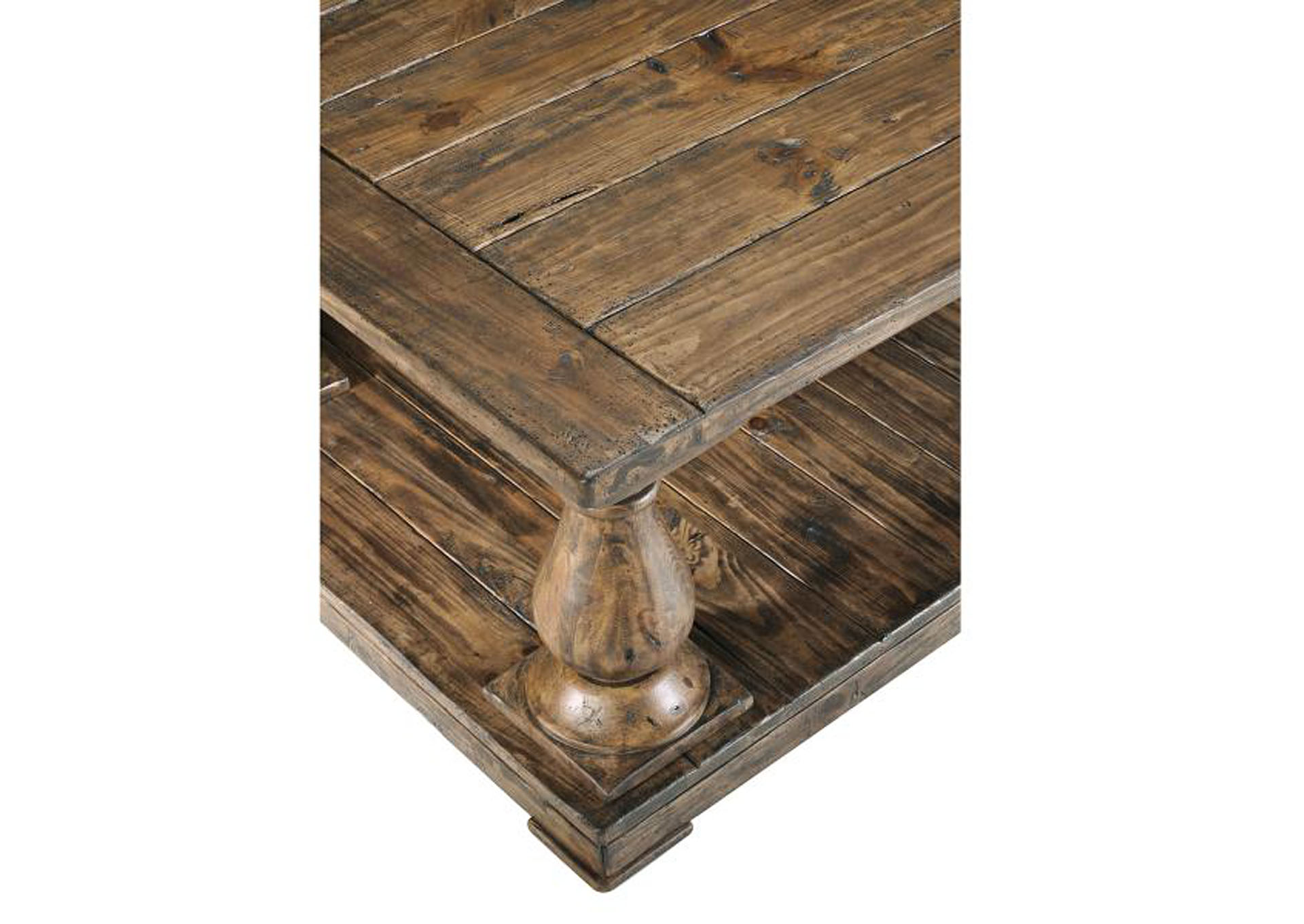 Densbury Natural pine Rectangular Cocktail Table,Magnussen