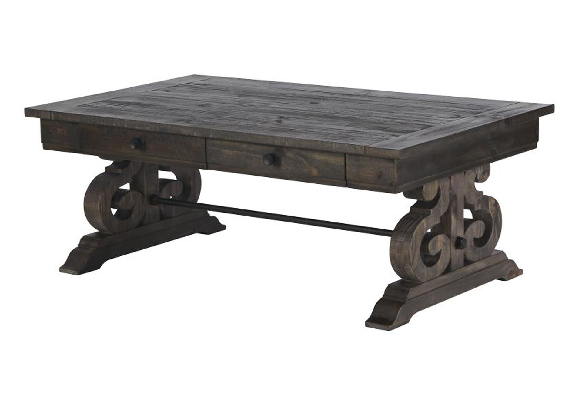 Bellamy Peppercorn Rectangular Cocktail Table,Magnussen