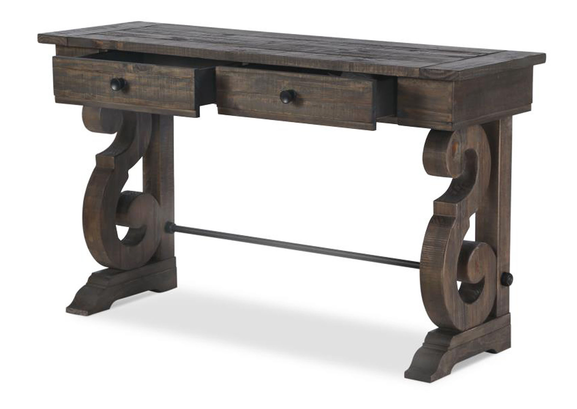 Bellamy Peppercorn Rectangular Sofa Table,Magnussen