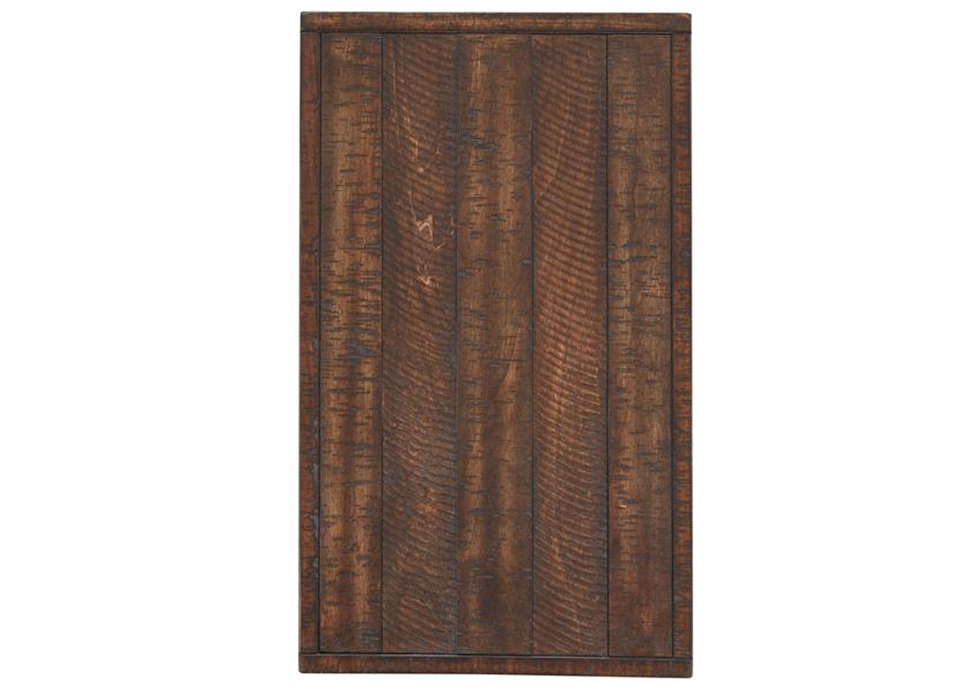 Caitlyn Dark Poplar Rectangular Chairside End Table,Magnussen